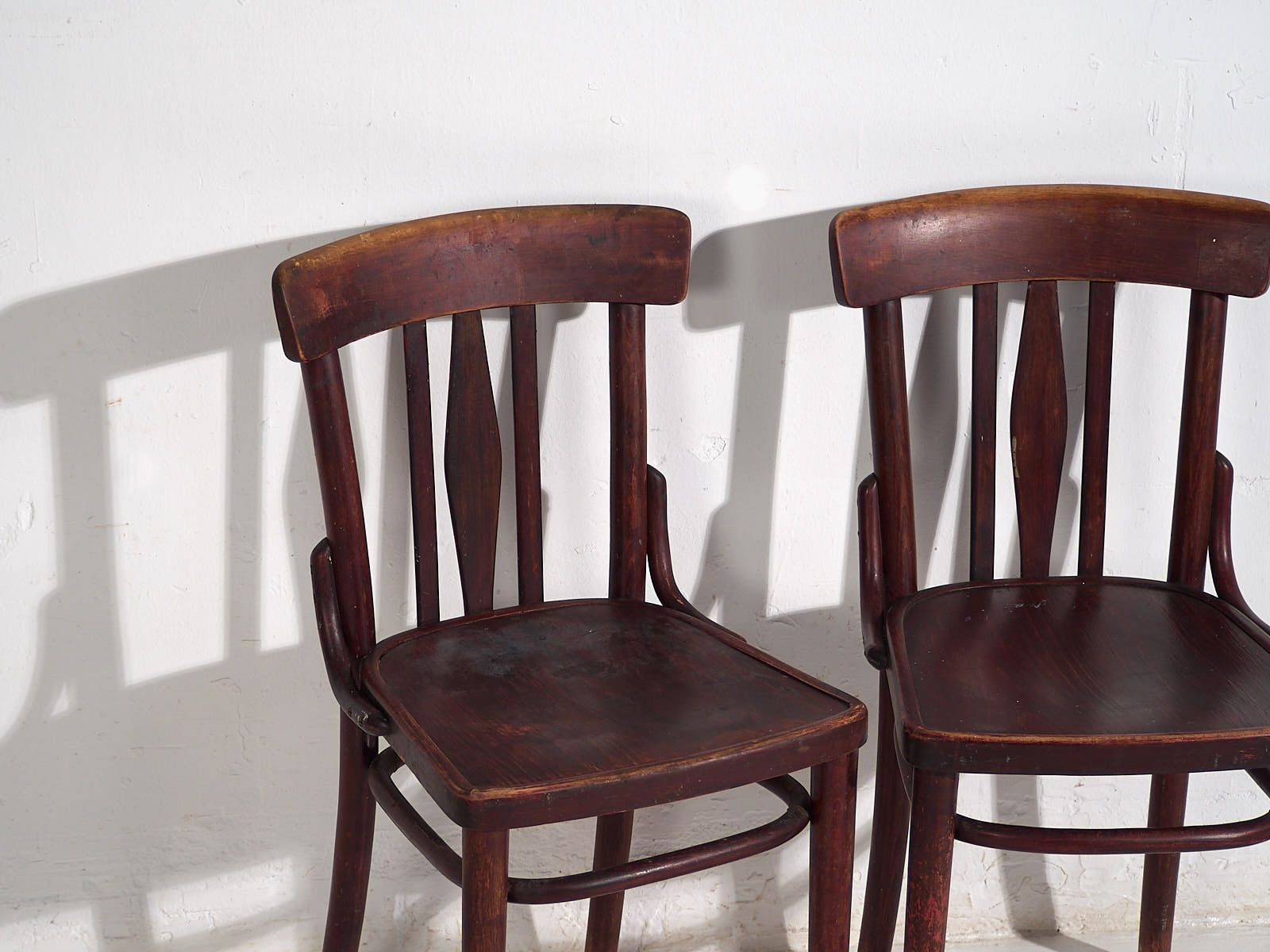 Antique Thonet Chairs (C.1920). Set Of 2 Pieces #1 photo Furniture