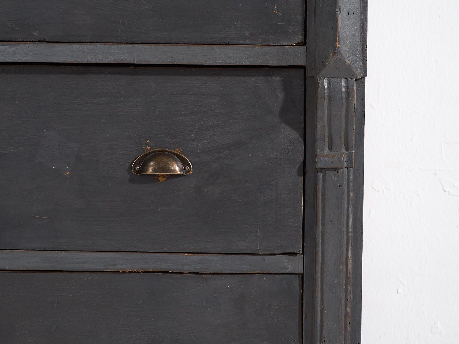 Antique Gray Chest Of Drawers (C.1920) #26 photo vintage