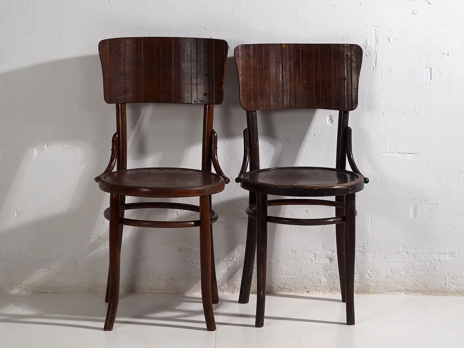 Antique Bentwood Dining Chairs (C.1920). Set Of 4 Pieces #6 photo Furniture