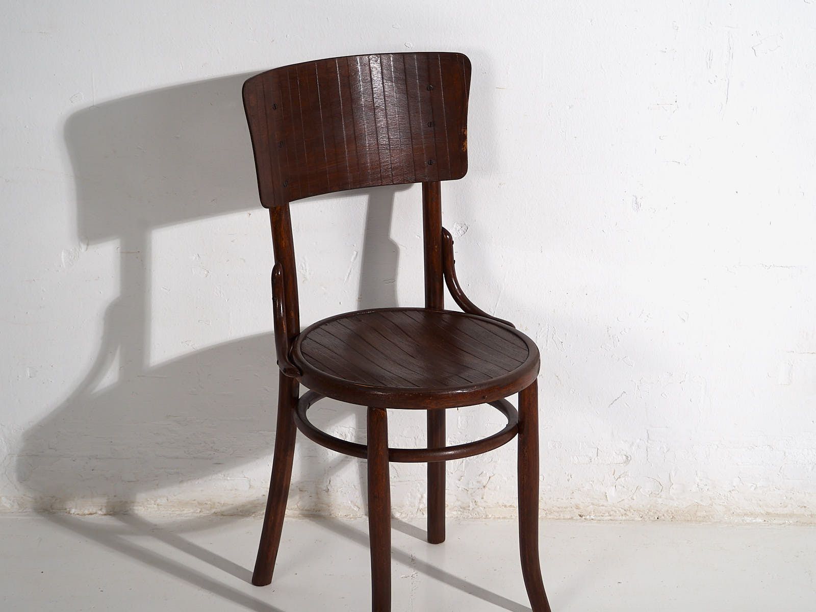 Antique Bentwood Dining Chairs (C.1920). Set Of 4 Pieces #6 photo vinterior