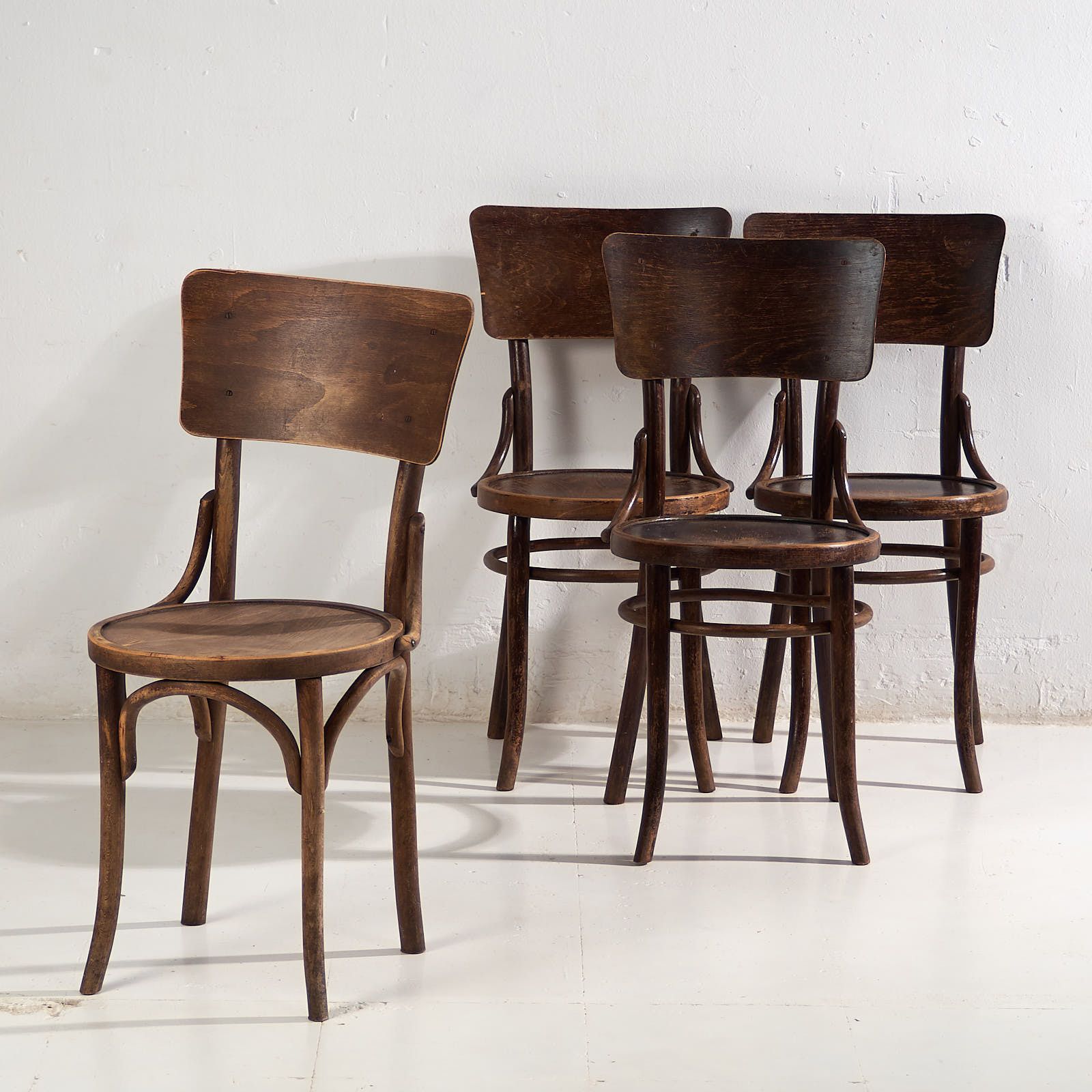 Antique Chair Set (C.1920). Set Of 4 Pieces #2