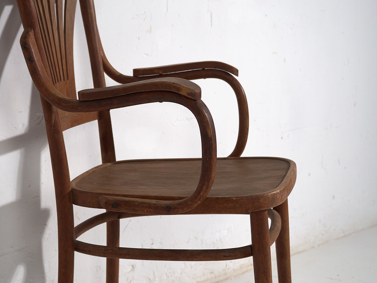 Antique Bentwood Office Chair (C.1920) #6 photo 437.0