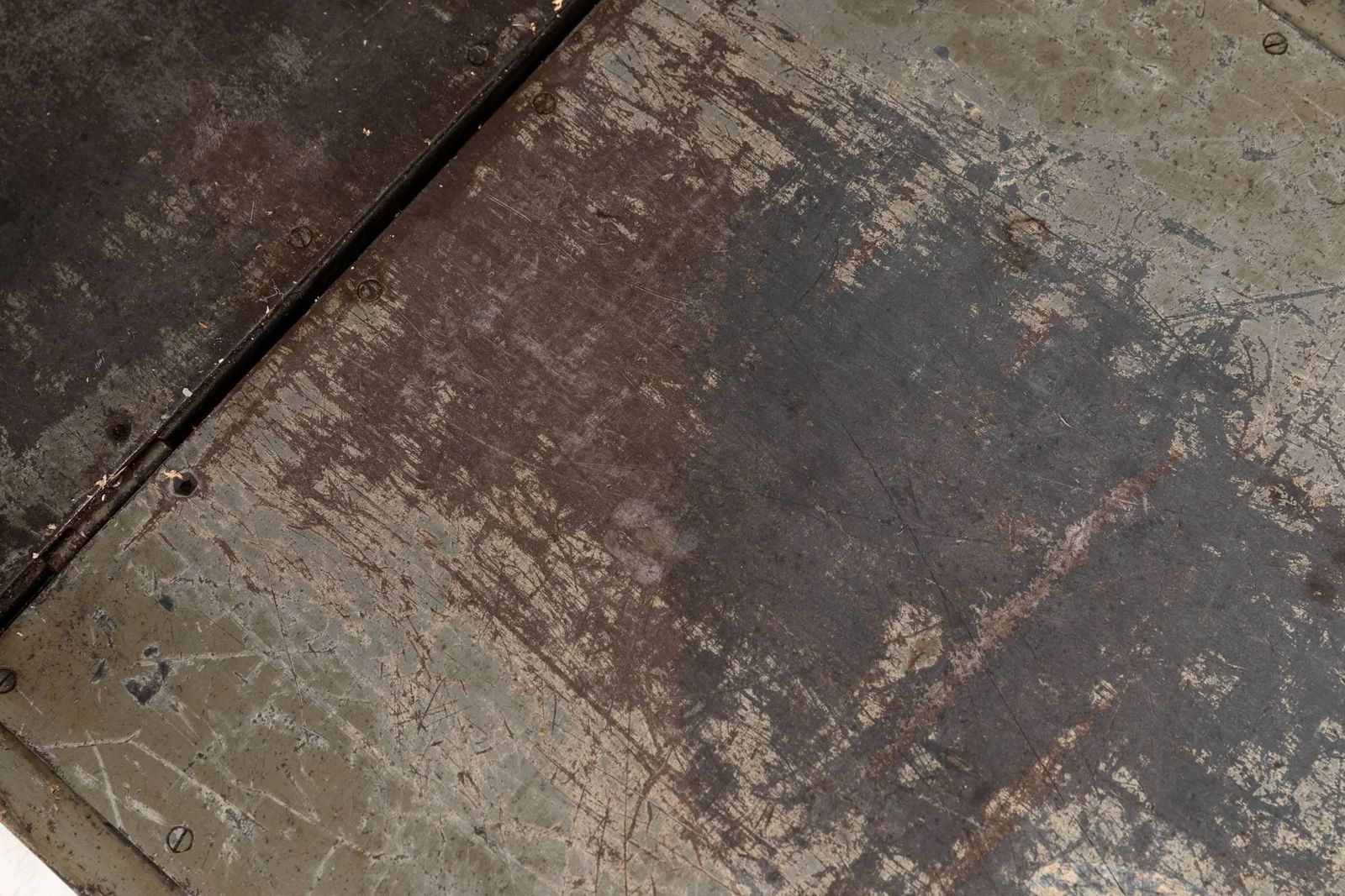 photo furniture Large Unusual Vintage Industrial Wooden Box