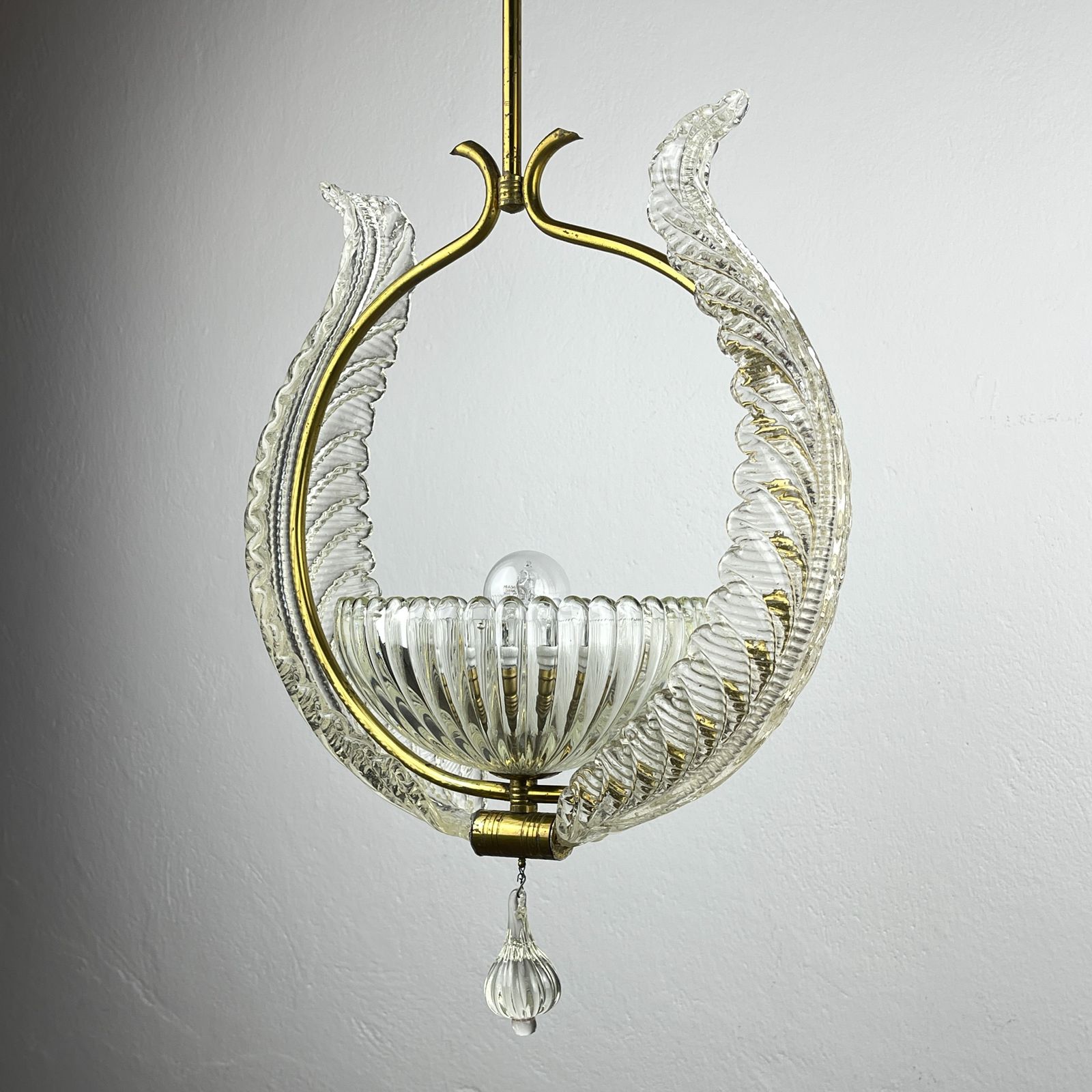 photo furniture Murano Chandelier By Ercole Barovier Barovier & Toso, Italy 1930s