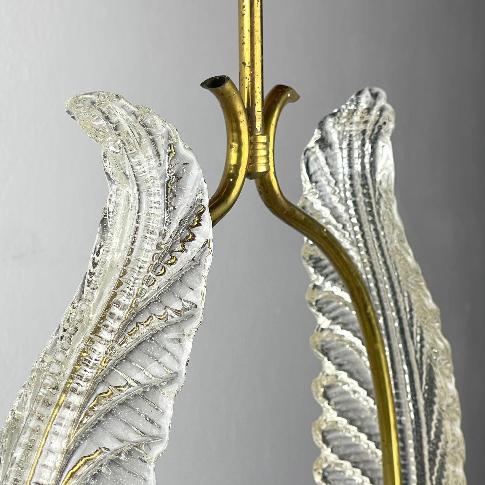 Lighting Murano Chandelier By Ercole Barovier Barovier & Toso, Italy 1930s photo
