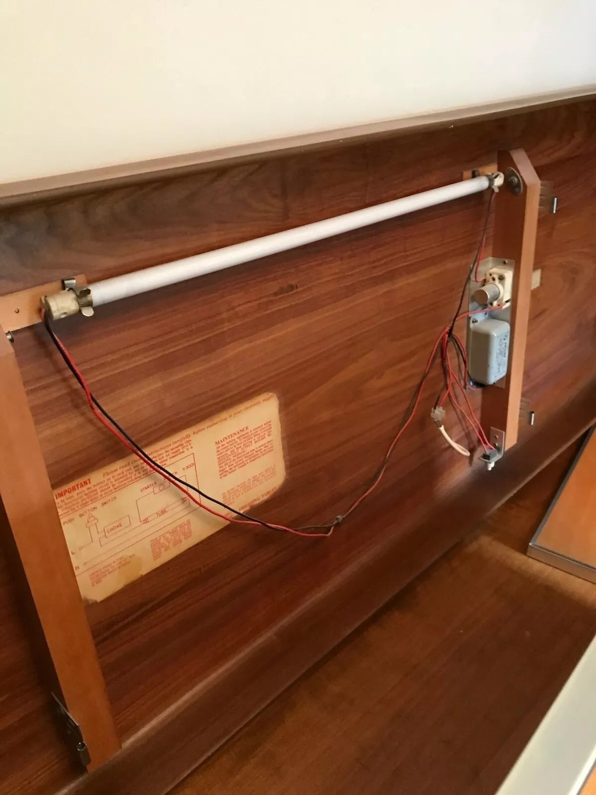 1960's Gunther Hoffstead For Uniflex Midcentury Vintage Teak Dressing Table. photo vinterior