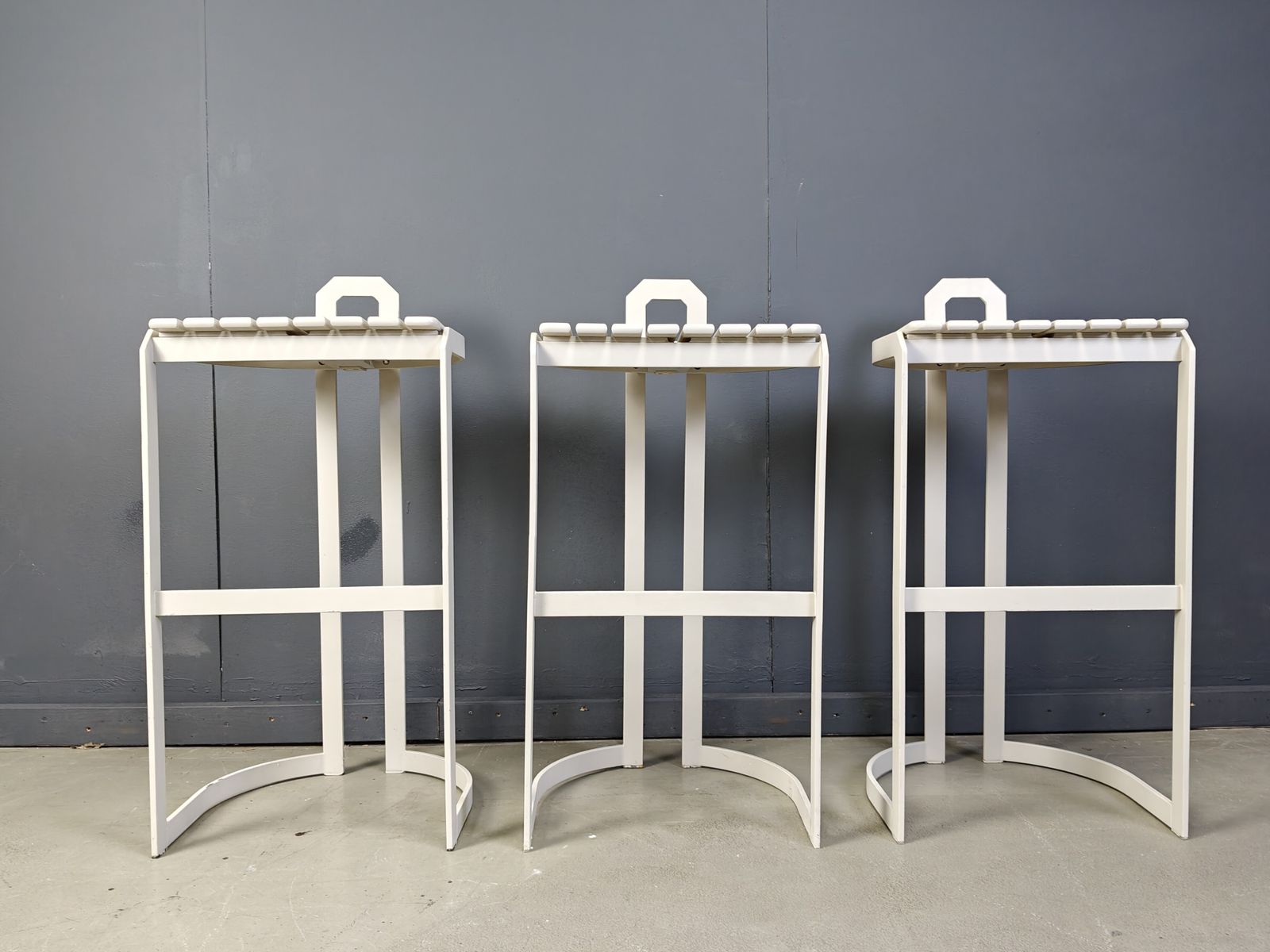 photo furniture Vintage Bar Stools By Allmilmö, 1980s, Set Of 3