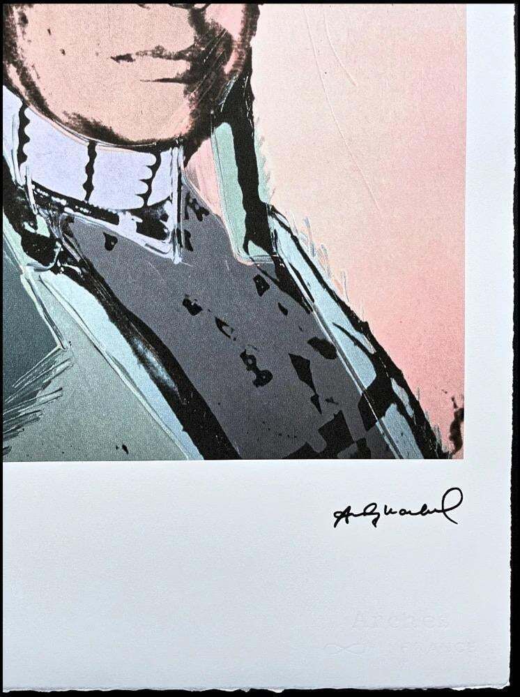 Andy Warhol, Russell Means Pink , 1980s, Lithograph photo Art