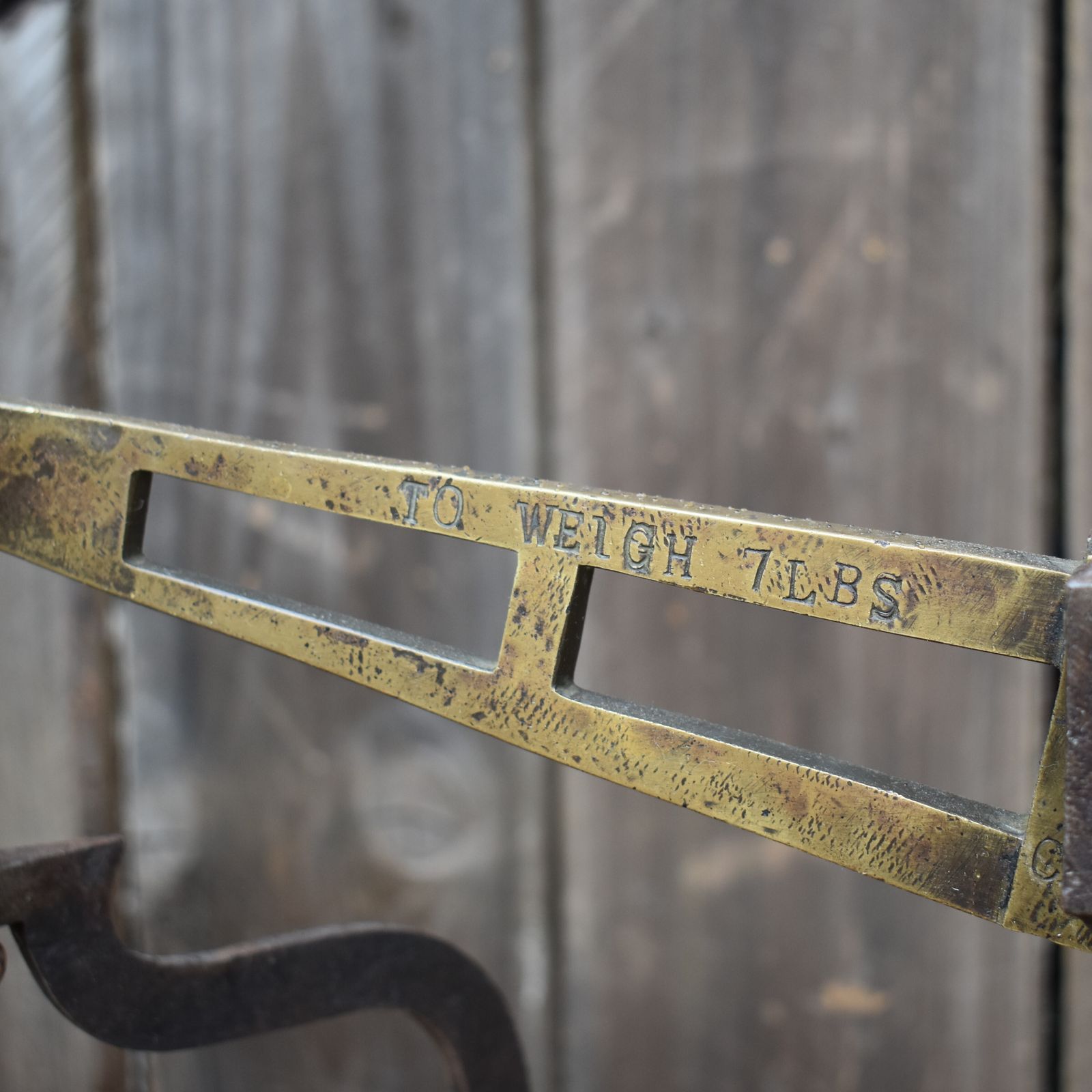 Antique Parnall & Sons Bristol Cast Iron Brass Grocery Shop Weighing Scales photo buy