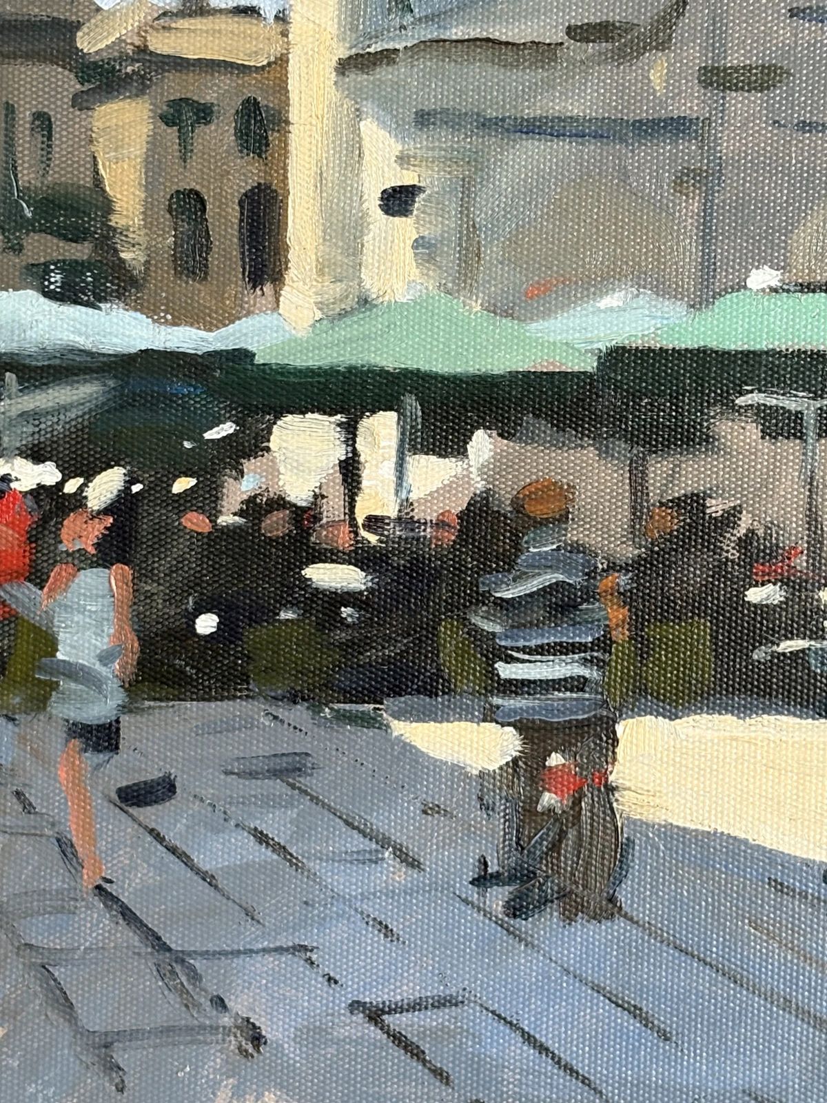 Ken Howard Obe Ra (1932 2022) Oil On Board photo for sale