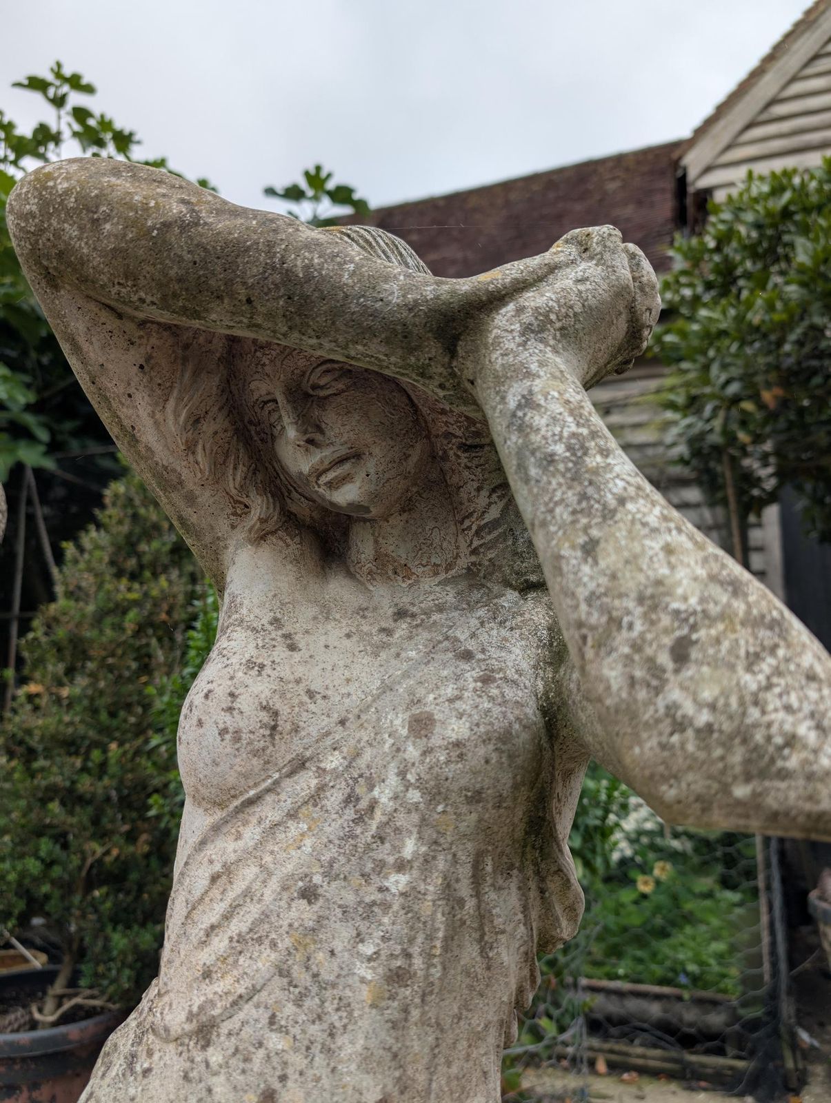 20th Century Statue Of Lady, 1960s photo furniture