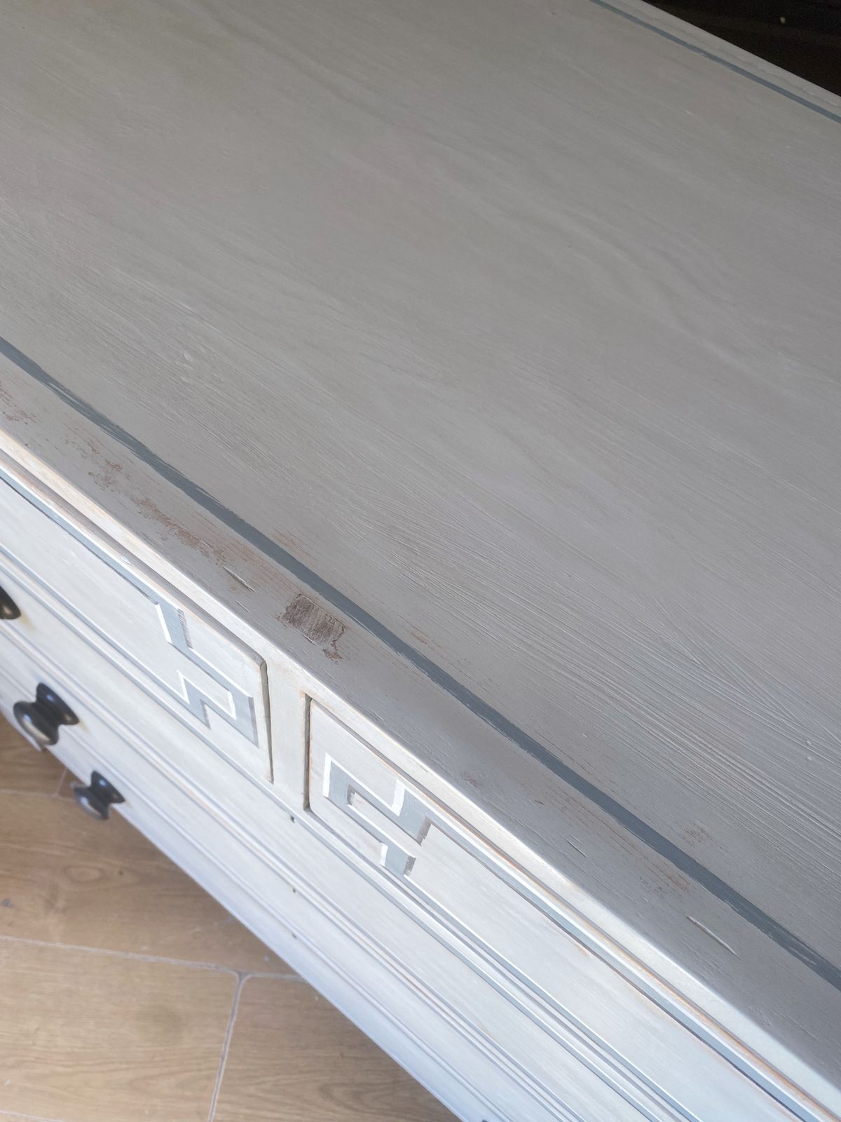 Large 19th C Painted Chest Of Drawers photo buy