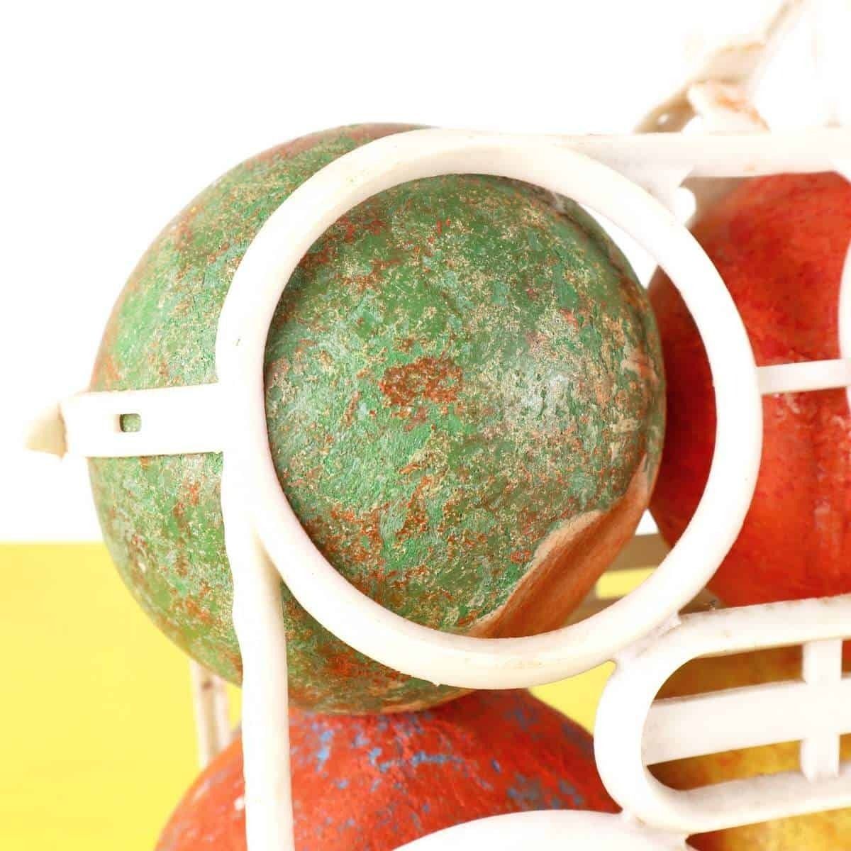 Vintage Wooden Bowling Game, Mid 20th Century photo furniture