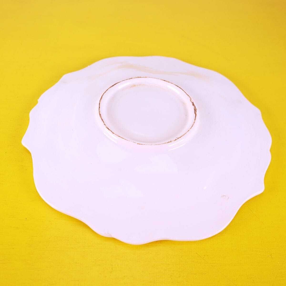 Ancient Ornamental Ceramic Plate photo vinterior