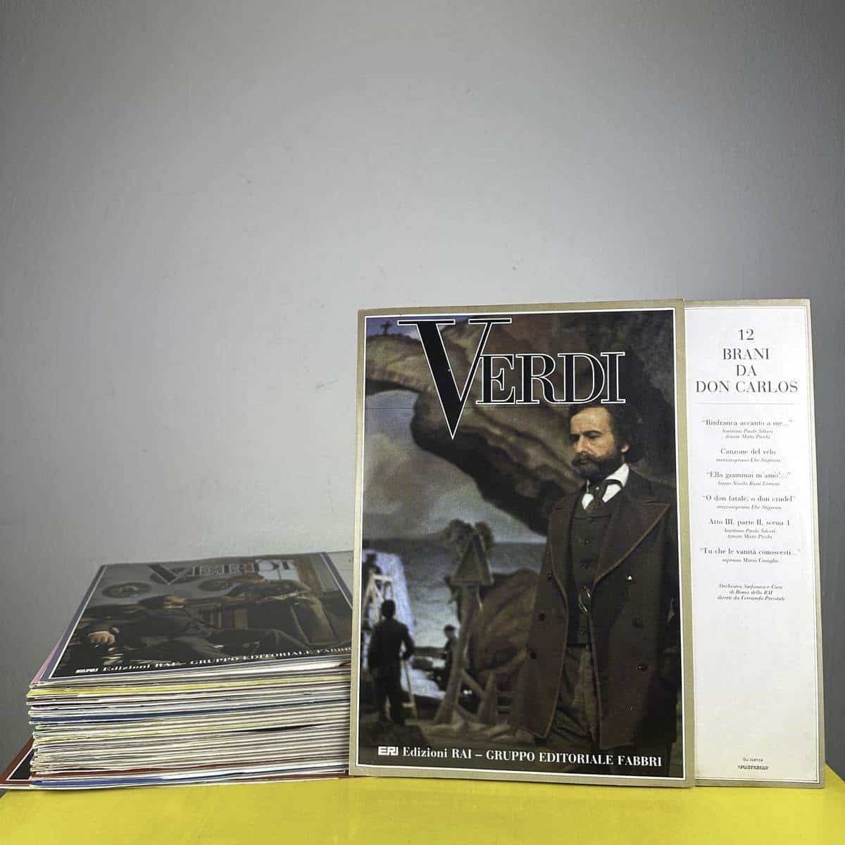Giuseppe Verdi Vinyl Collection, Fabbri Group, Rai Editions, 28 Pieces