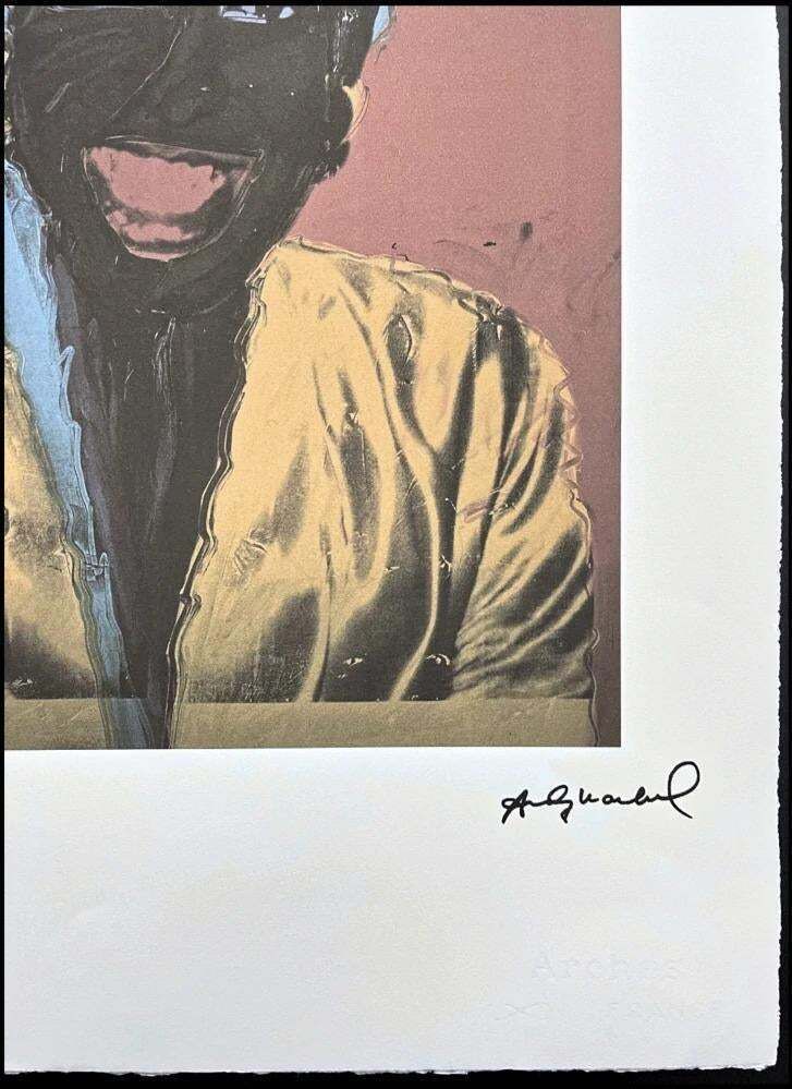 After Andy Warhol, Wilhelmina Ross Brown, 1980s, Lithograph photo Art