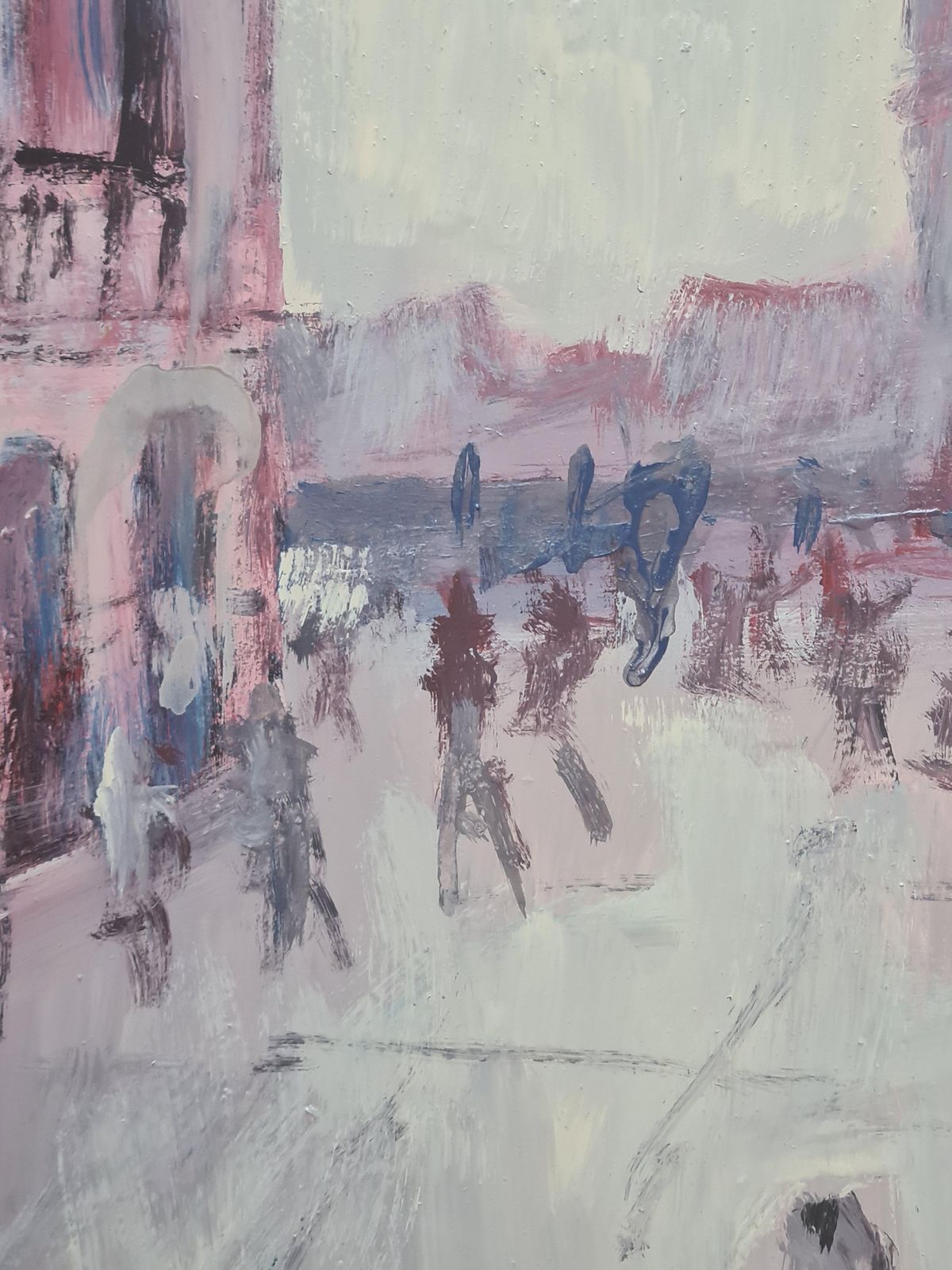 Piazza San Marco, The Doges Palace, Venice, School Of Raoul Dufy 1950s By Mario Bonamici photo vintage