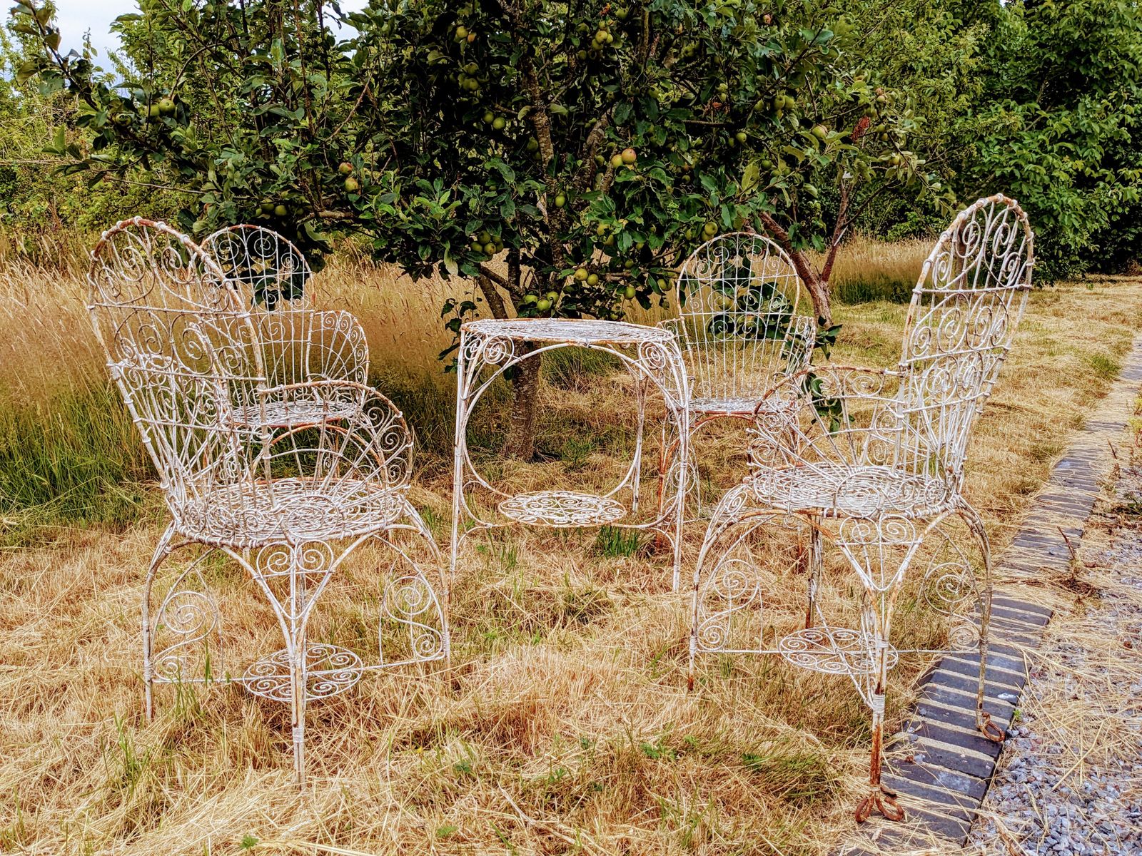 Wirework Garden Table & Chairs