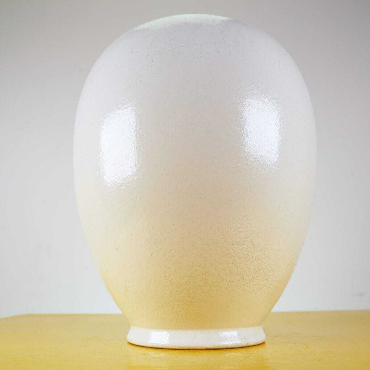 Antique Glazed Ceramic Vase, 1800s photo for sale