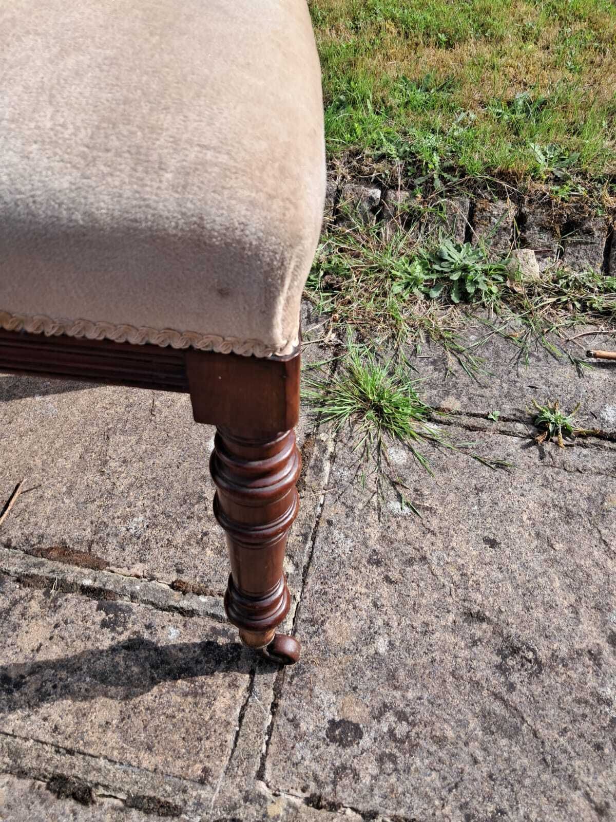 photo buy Antique Carved Button Back Dining Chairs Set Of 4