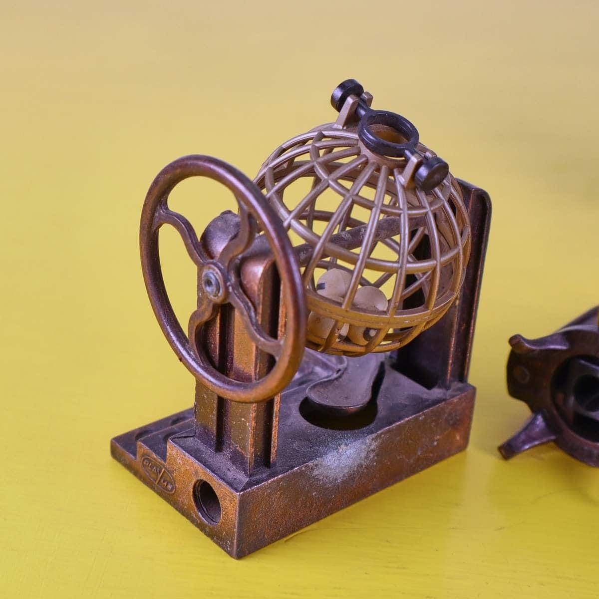 5 Piece Collectible Metal Pencil Sharpeners photo vinterior