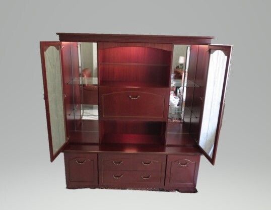 Lovely Display Cabinet By Morris Of Glasgow photo for sale