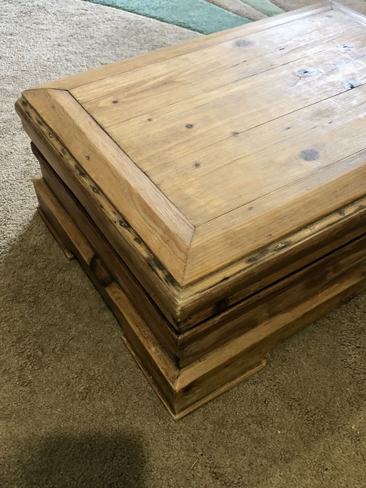 Home Decor Handsome Heavy Pine Box photo