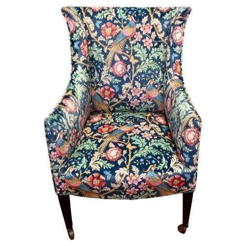 Wing Back Occasional Chair photo vintage