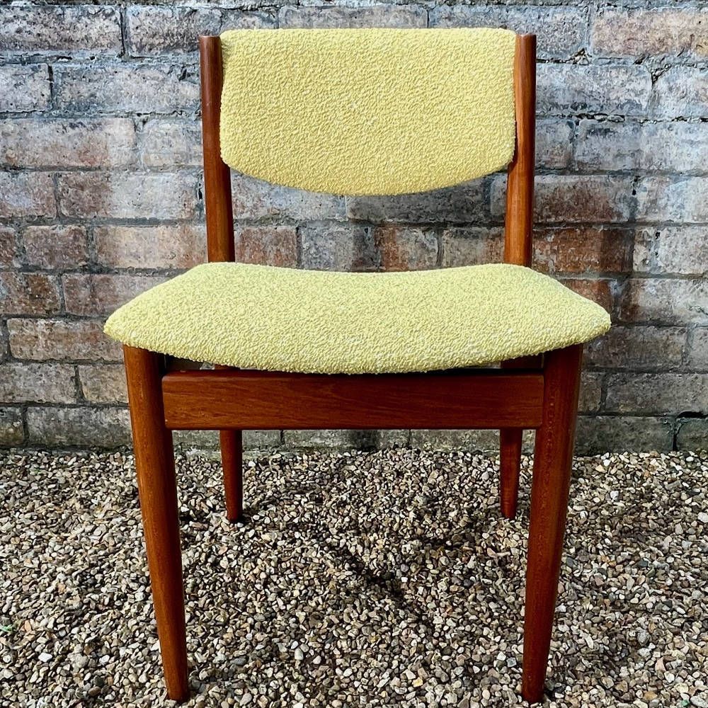 Set Of 4 Finn Juhl Model 197 Dining Chairs For France & Son, Denmark, C.1960s photo furniture