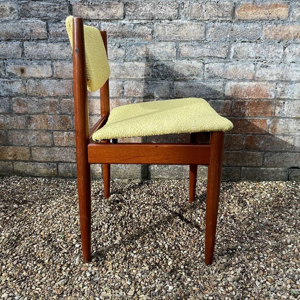 Set Of 4 Finn Juhl Model 197 Dining Chairs For France & Son, Denmark, C.1960s photo vinterior