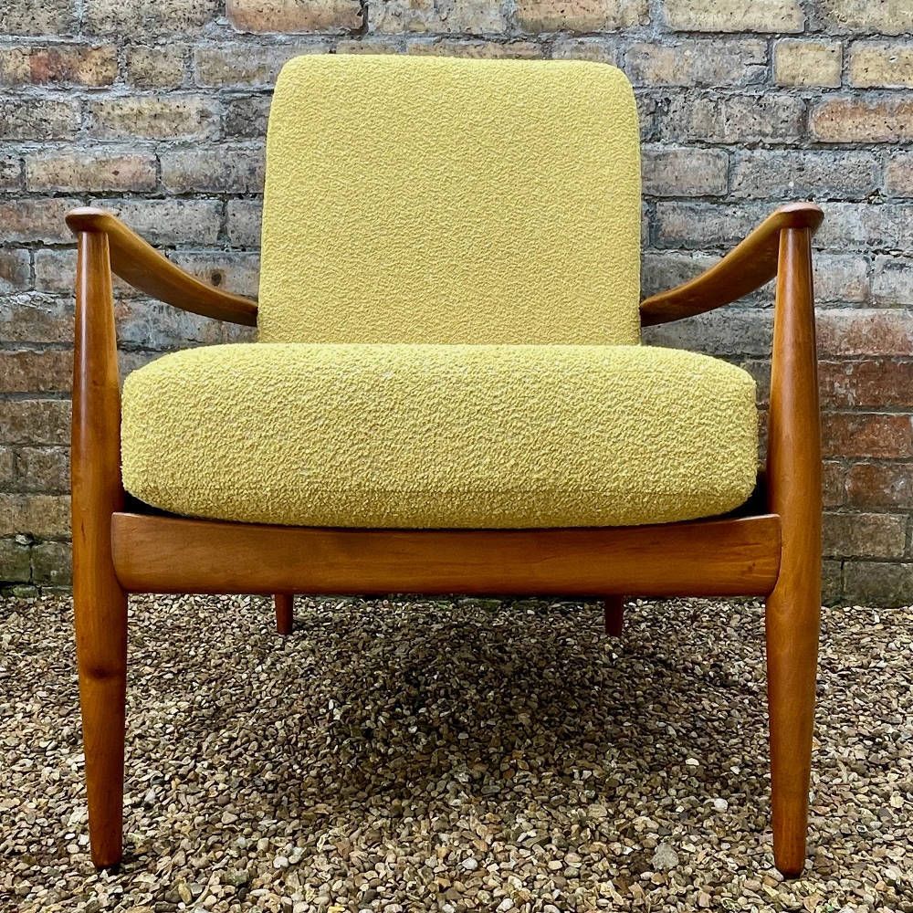 Grete Jalk Fd 118 Lounge Chair For France & Daverkosen, Denmark, 1950s photo furniture