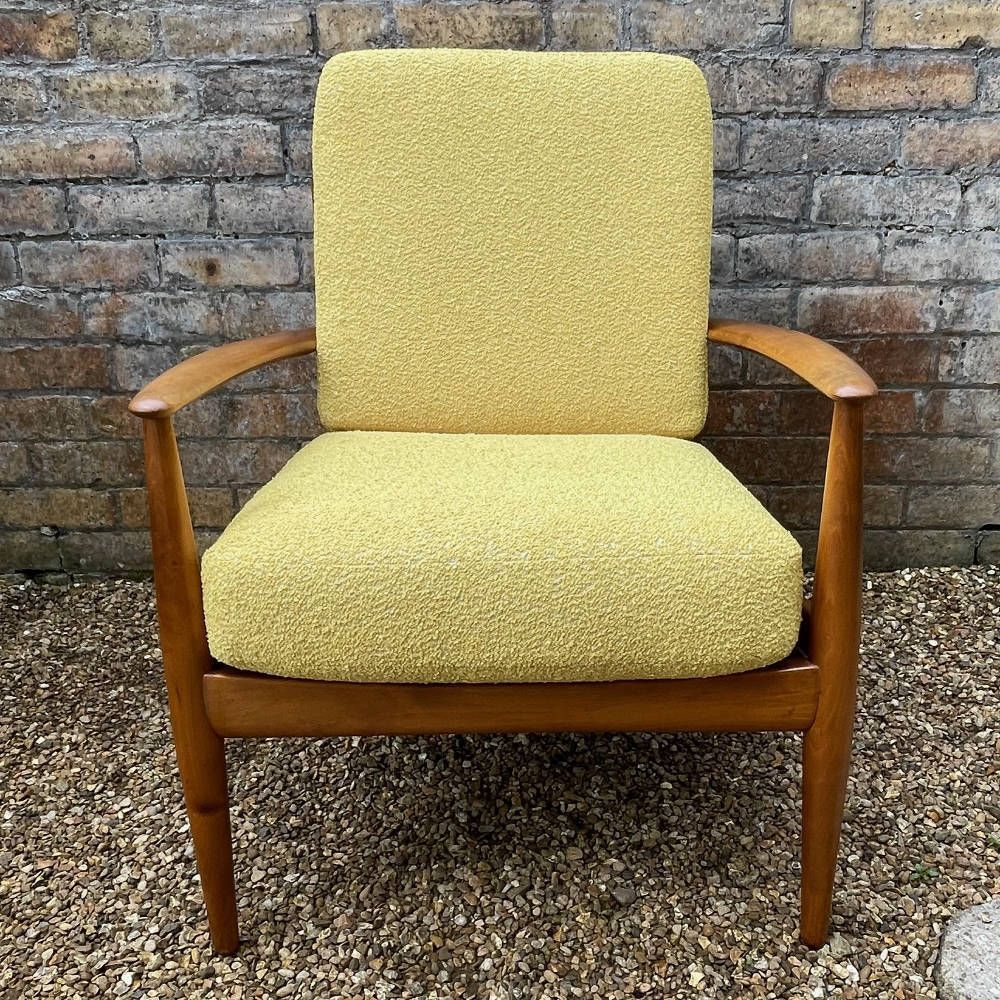 Grete Jalk Fd 118 Lounge Chair For France & Daverkosen, Denmark, 1950s photo 1295.0