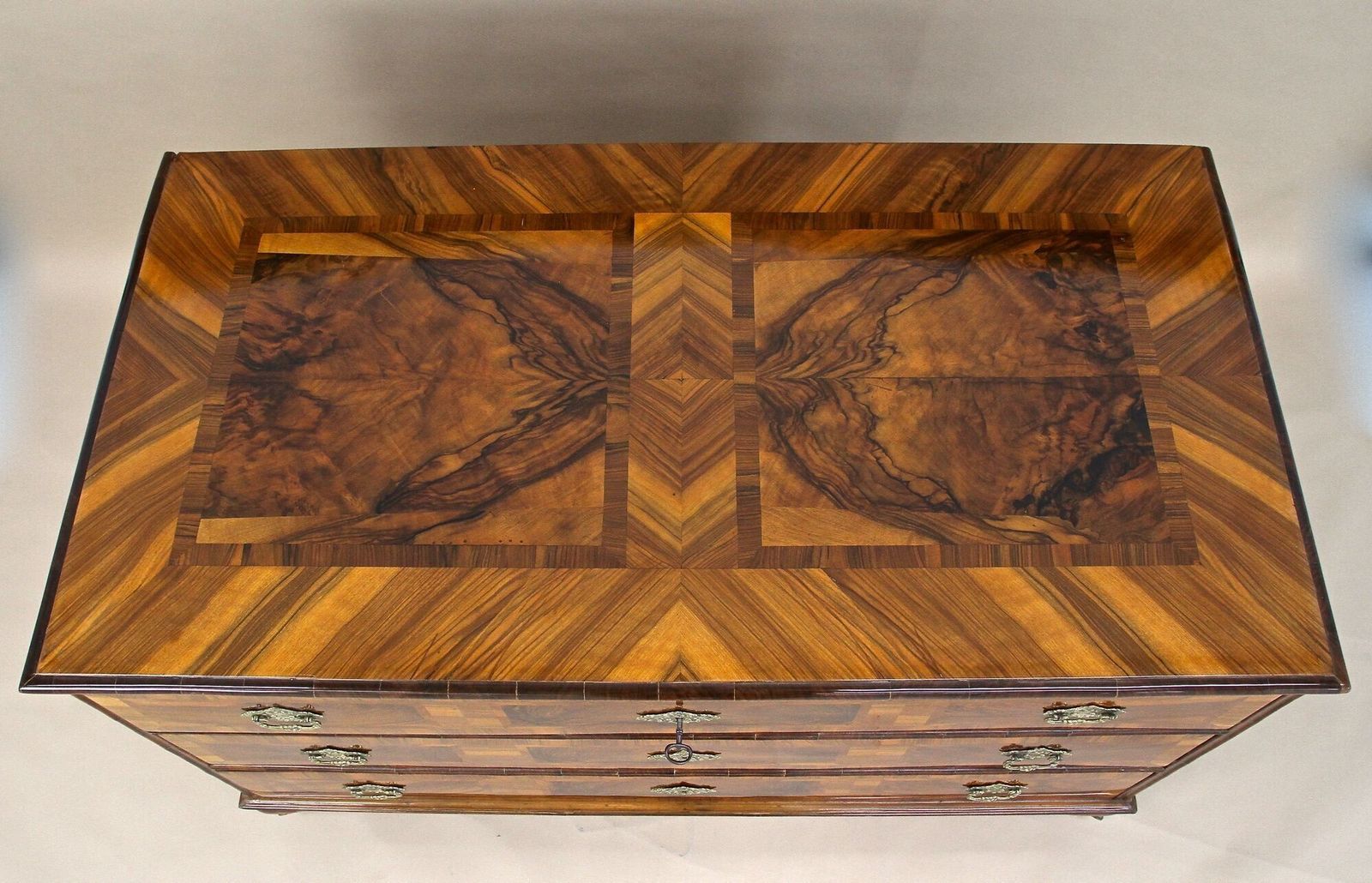 photo for sale 18th Century Baroque/ Classical Chest Of Drawers, Nutwood, Austria Ca. 1780