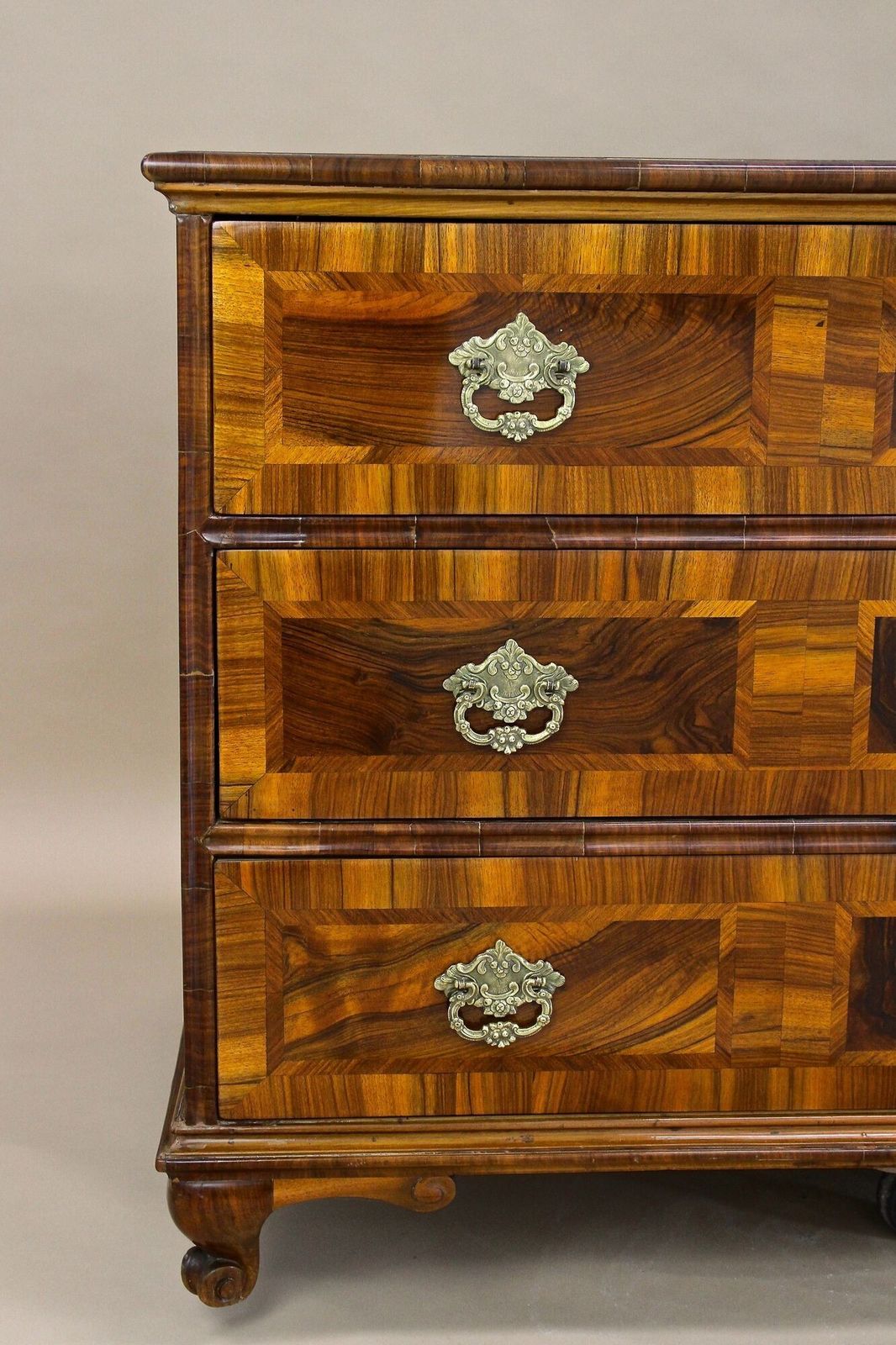 photo buy 18th Century Baroque/ Classical Chest Of Drawers, Nutwood, Austria Ca. 1780