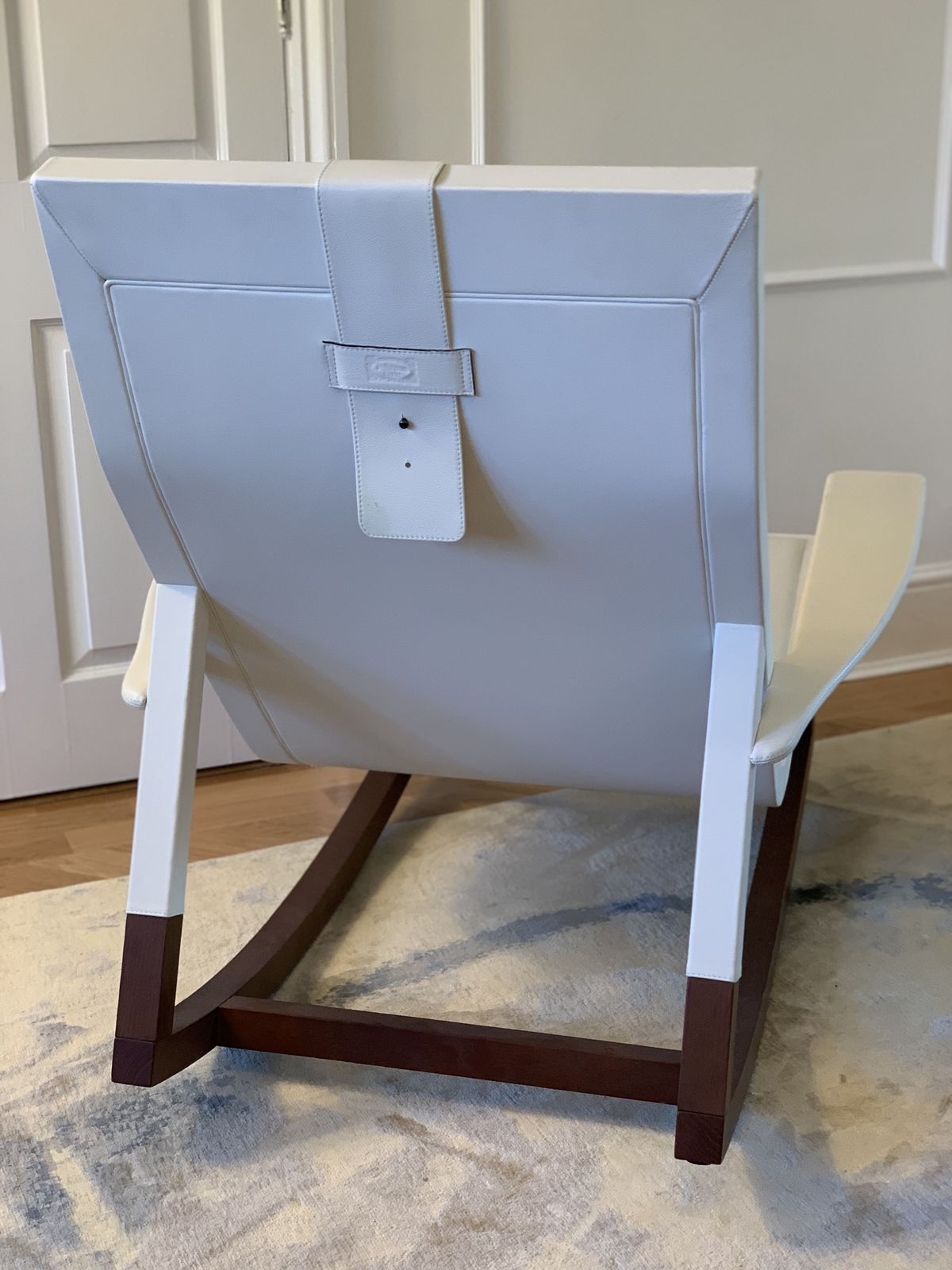 Rocking Armchair Don’do By Jean Marie Massaud For Poltrona Frau