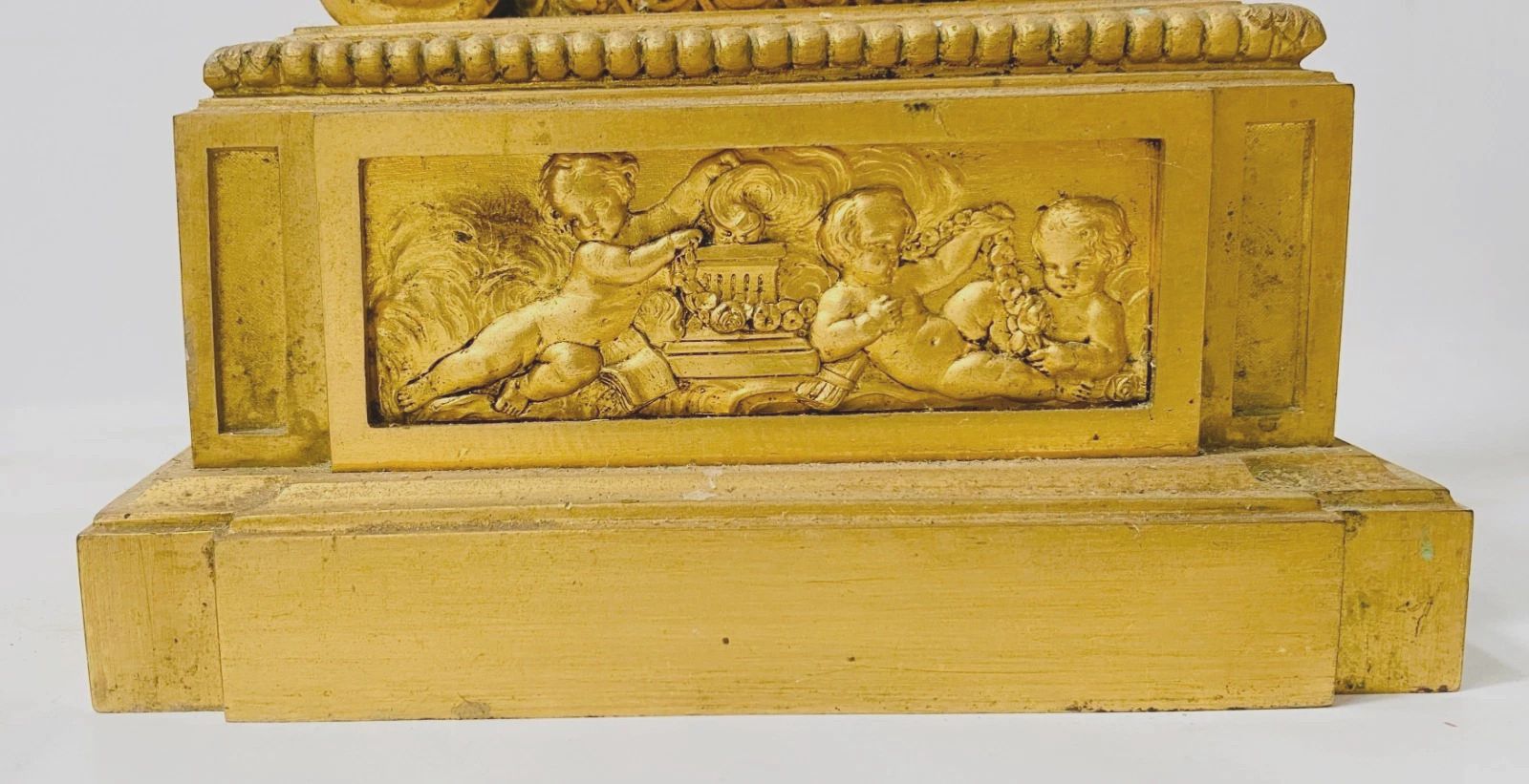 19th Century Gilded And Chiseled Bronze Candle Holder photo furniture