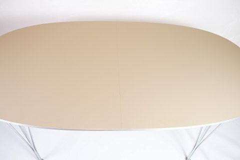 Superellipse Dining Table   Model B616   Laminate Grey   Piet Hein & Bruno Mathsson/Arne Jacobsen   Fritz Hansen photo 2950.0