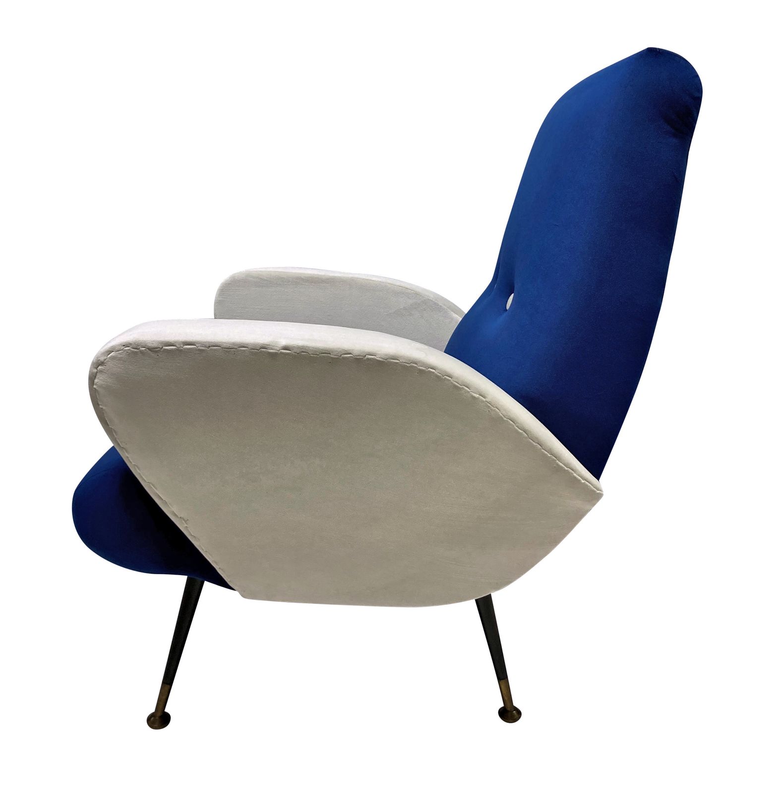 A Pair Of Mid Century Armchairs By Nino Zoncada photo for sale