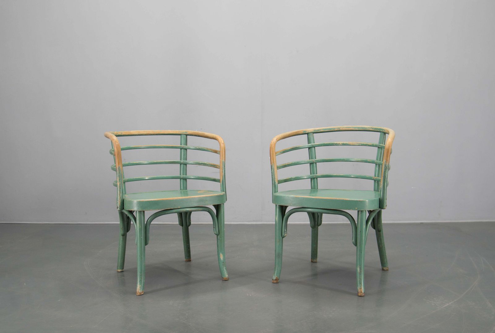 Rare Set Of Two Bauhaus Armchairs B 246 By Josef Frank For Thonet, 1930s photo furniture