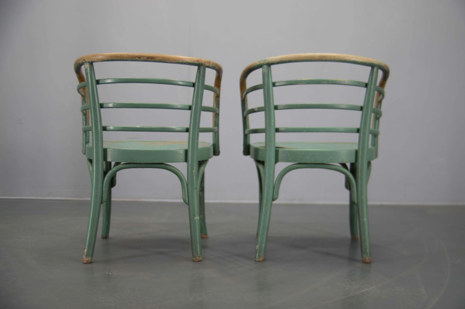 Rare Set Of Two Bauhaus Armchairs B 246 By Josef Frank For Thonet, 1930s photo 2908.0