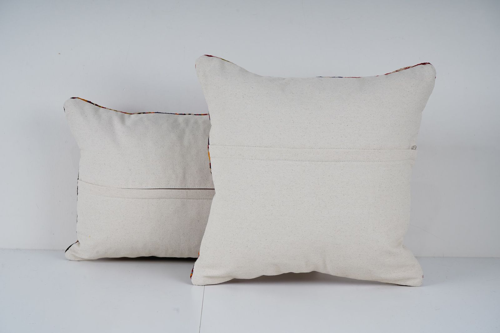 Turkish Kilim Cushion Two Kilim Pillow Covers Set, Cushions For Living Room, Gift For Kilim And Boho Style Lovers photo furniture