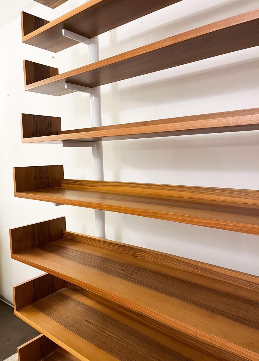 Large Bookcase Model "795" By Carlo Scarpa For Bernini, Italy, 1980s photo Furniture