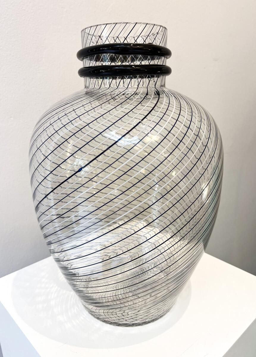 Murano Glass Vase By Fratelli Toso, 1980s photo Home Decor