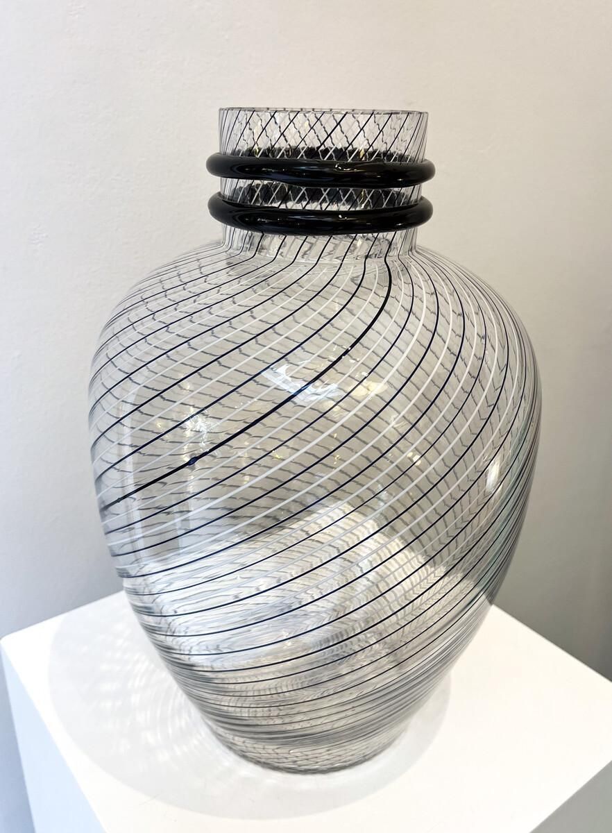 Murano Glass Vase By Fratelli Toso, 1980s photo buy