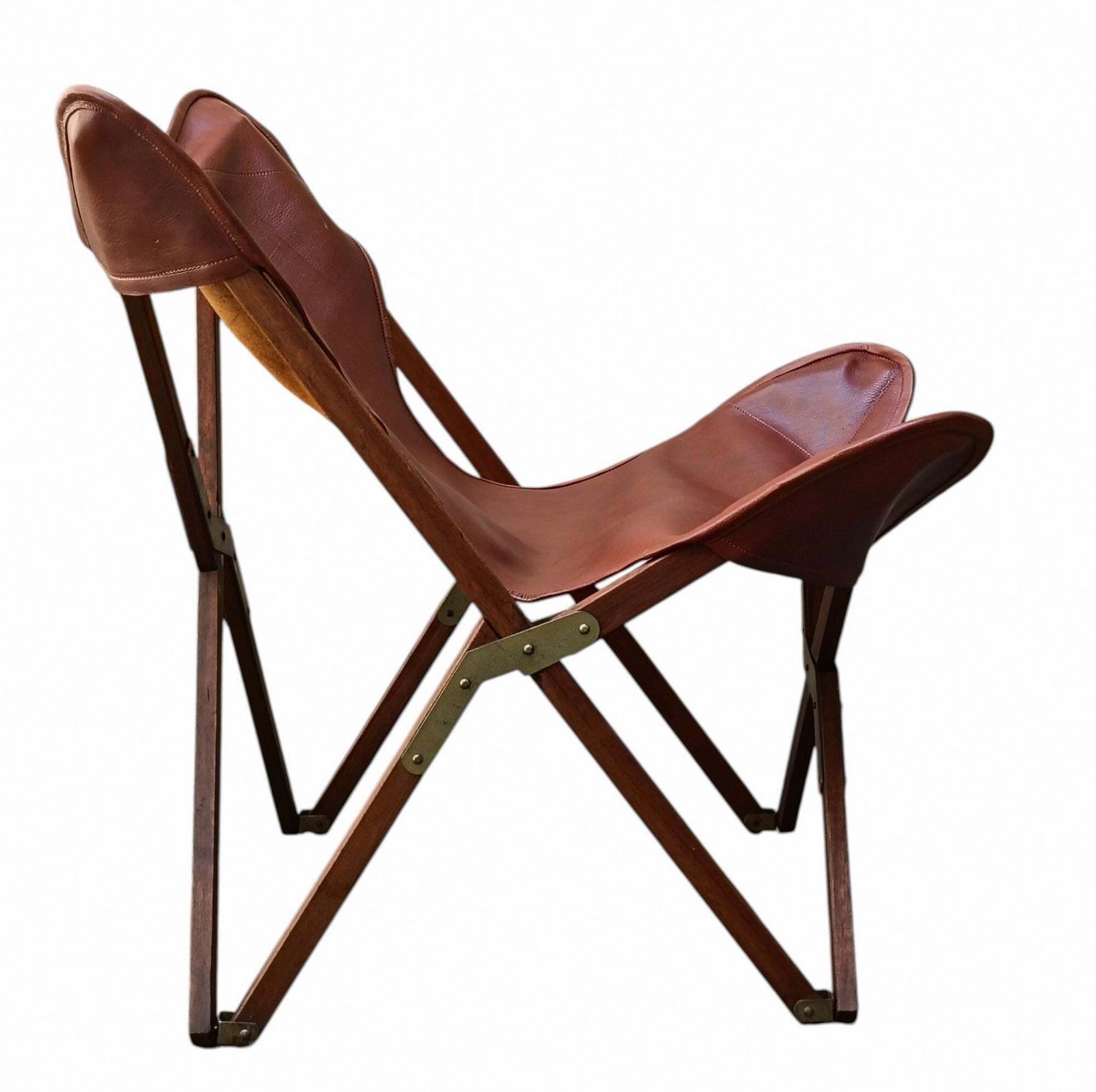 Vittoriano Vigano' Folding Chair "Tripolina" Lady Italy 1970s photo for sale