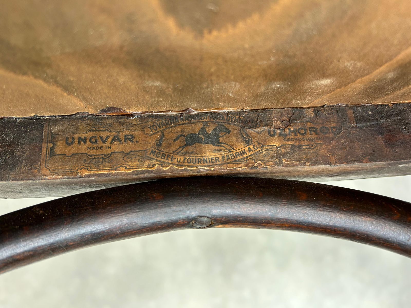 Beech Bentwood Dining Chair By Thonet Uzhhorod Czechoslovakia photo buy