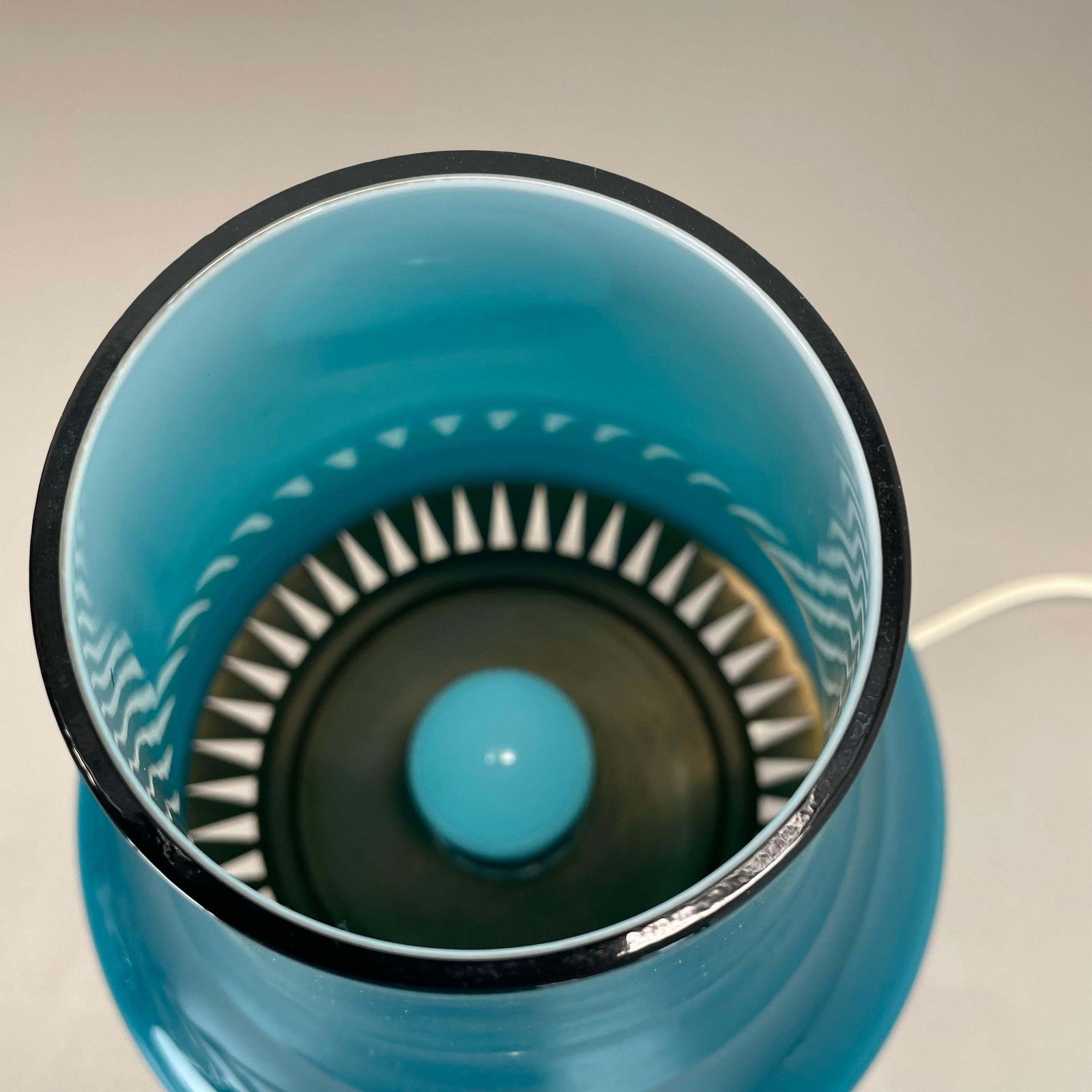 Green Glass Desk Lamp By Hans Agne Jakobsson For Haj Ab Markaryd, Sweden 1960s photo 826.0