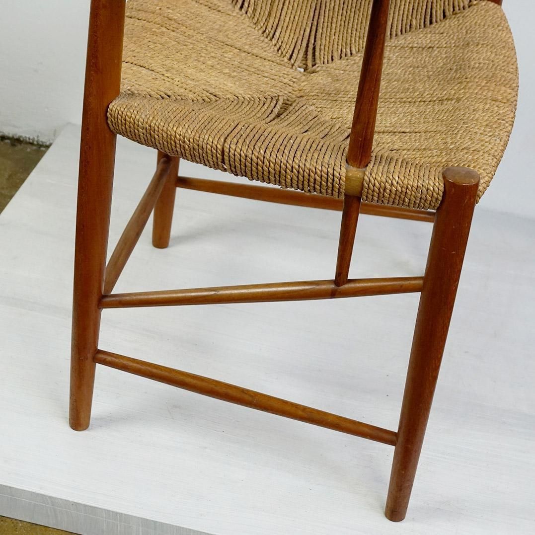 Scandinavian Modern Teak Armchair Mod. 317 By Peter Hvidt For Soborg Mobler photo vinterior
