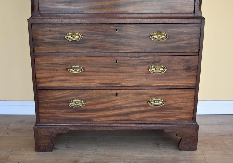 George III Mahogany Chest On Chest photo Furniture
