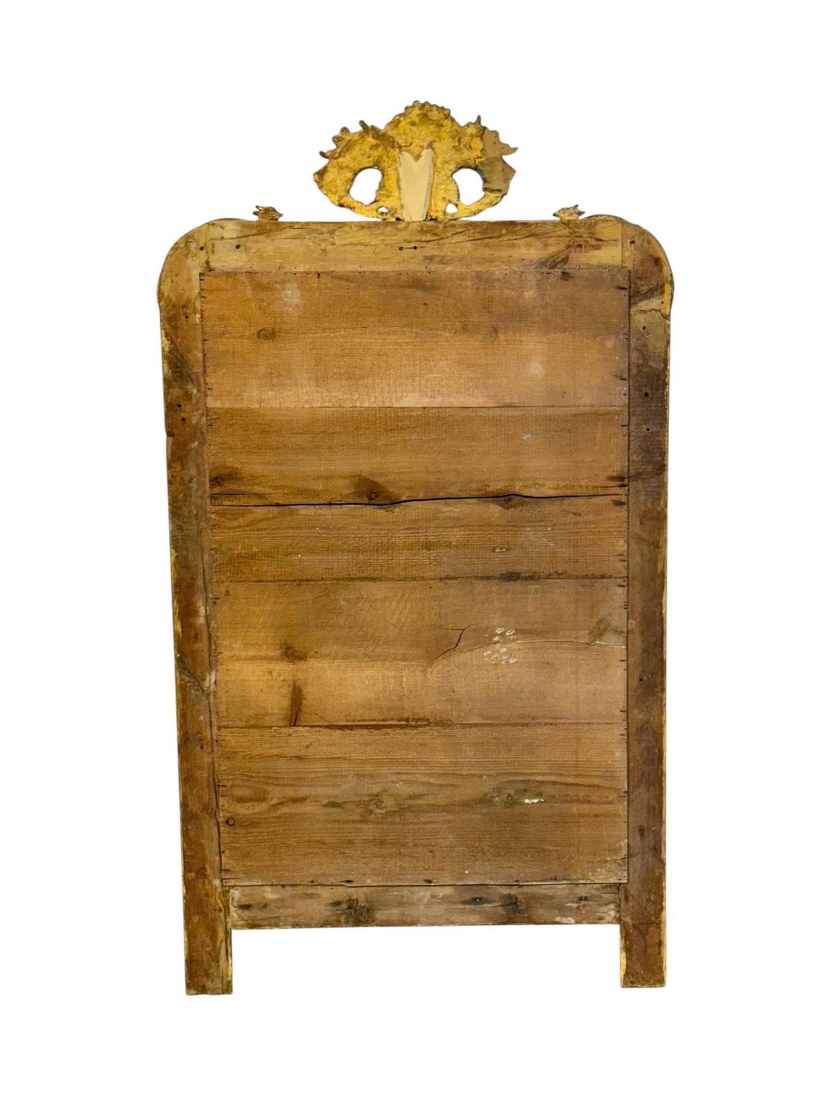 photo buy 19th Century Louis XVI Giltwood Console Mirror With Carved Details